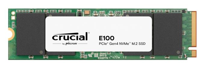 Crucial E100 1TB Gen4 NVMe SSD 5000/4500 MB/s R/W 80TBW 350K/460K IOPS 1M hrs MTTF M.2 2280 PCIe4 3yrs ~Crucial P3 CT1000P3SSD8 Crucial E100 1TB Gen4 NVMe SSD 5000/4500 MB/s R/W 80TBW 350K/460K IOPS 1M hrs MTTF M.2 2280 PCIe4 3yrs ~Crucial P3 CT1000P3SSD8